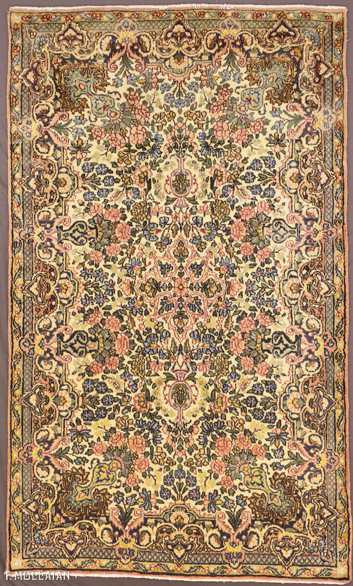 Tapis Persan Semi-Antique Kerman n°:72584122